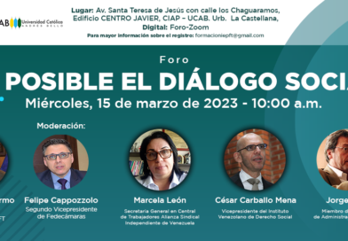 Foro: ¿Es posible el Diálogo Social?